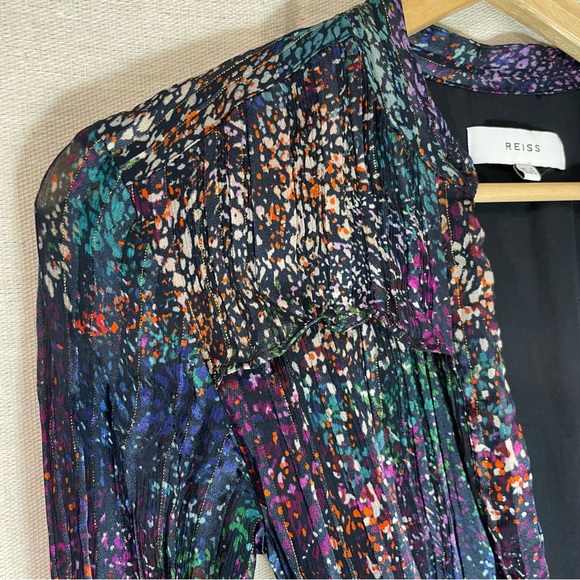 Reiss Multicolor Long Sleeve Dress - Picture 6 of 10